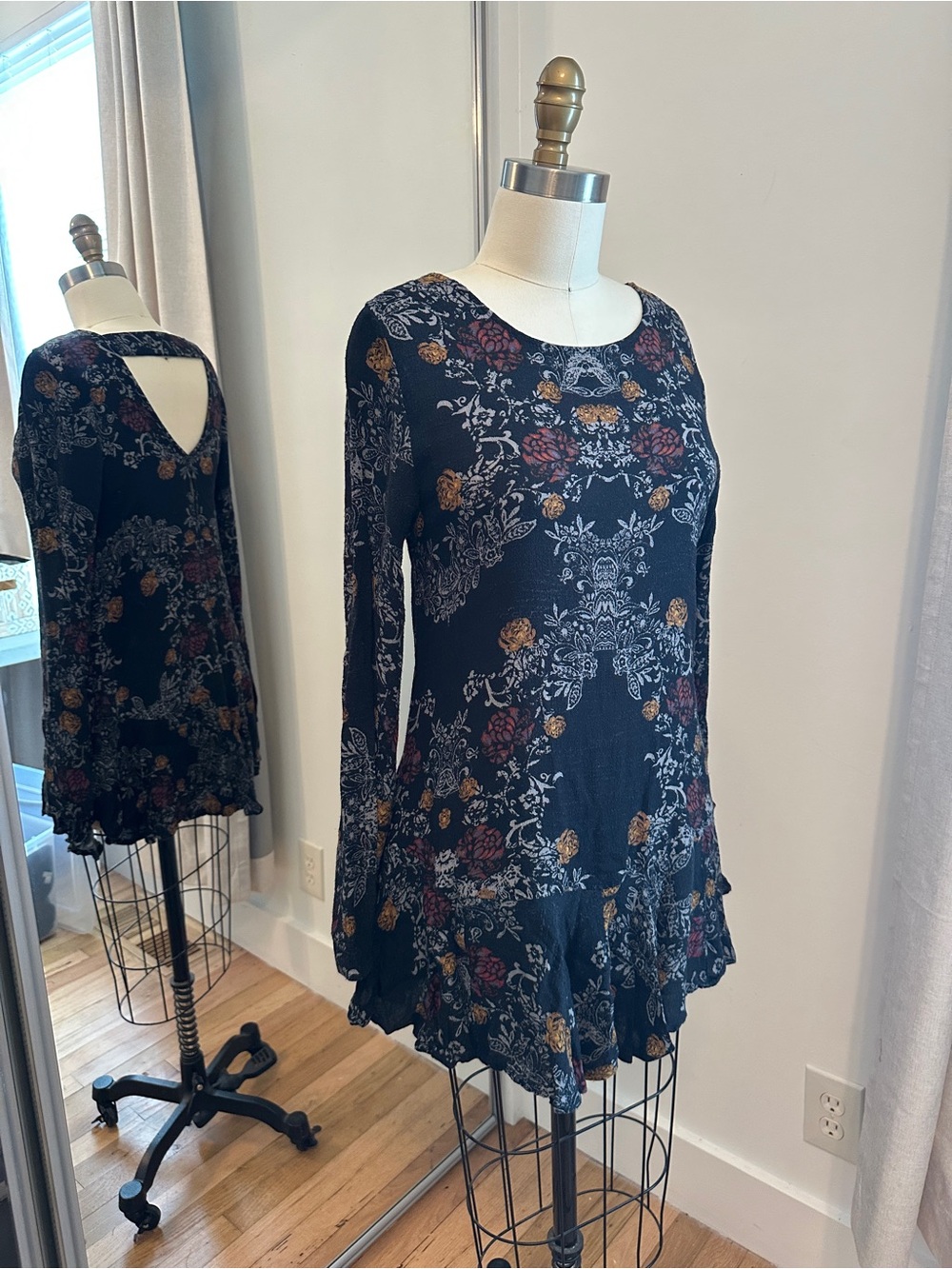 Free People black short dress or tunic